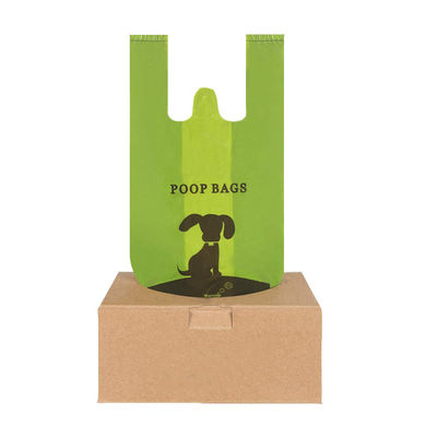 biodegradable dog poop bags with handles