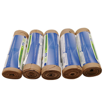 Eco Friendly Wholesale Cornstarch Custom Color Printed 100% Biodegradable Compostable Plastic Garbage Bags on Roll