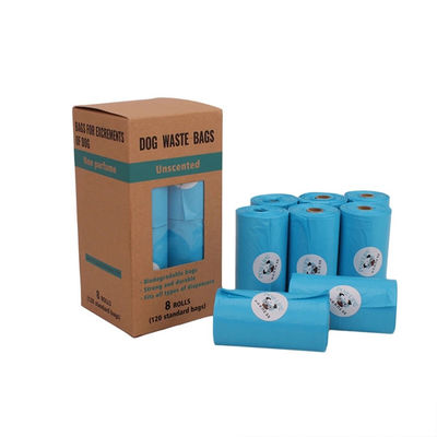Custom Corn Starch Based Biodegradable Eco Friendly Outdoor Pet Dog Poop Waste Bag