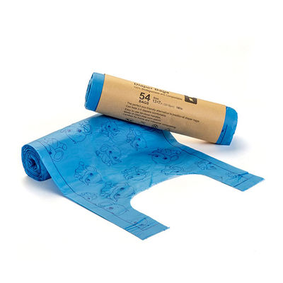Good price Tie Handle Compostable Nappy Sacks Rolled Pack Non Toxic Harmless online