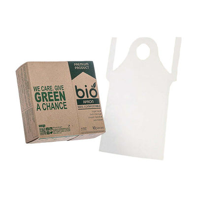 Good price Custom Size Compostable Aprons Biodegradable Disposable Aprons For Painting Cooking online