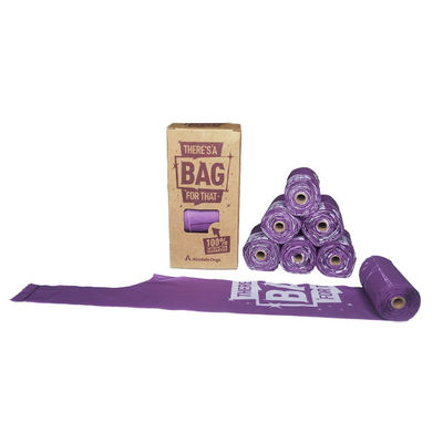 Good price Custom Biodegradable T Shirt Handle Scented Dog Poop Bags On A Roll online