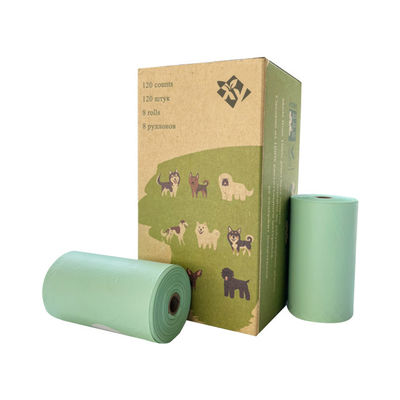 Good price Flat Top Compostable Dog Poop Bags Disposable Eco Friendly Dog Poop Bags online
