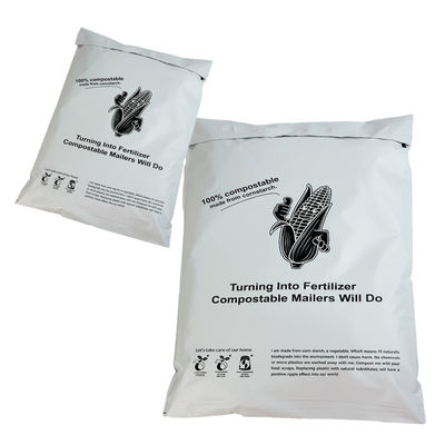 Good price Custom Logo Biodegradable Poly Mailers Bag Eco Friendly Made From Corn Starch online