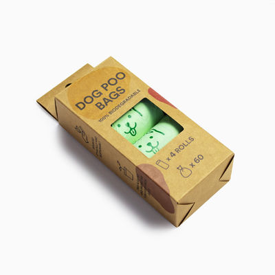Good price China Manufacture Hot Sale Sustainable Compostable Biodegradable Customized logo Eco Friendly Corn Starch Unscented Pet Poop Bag online